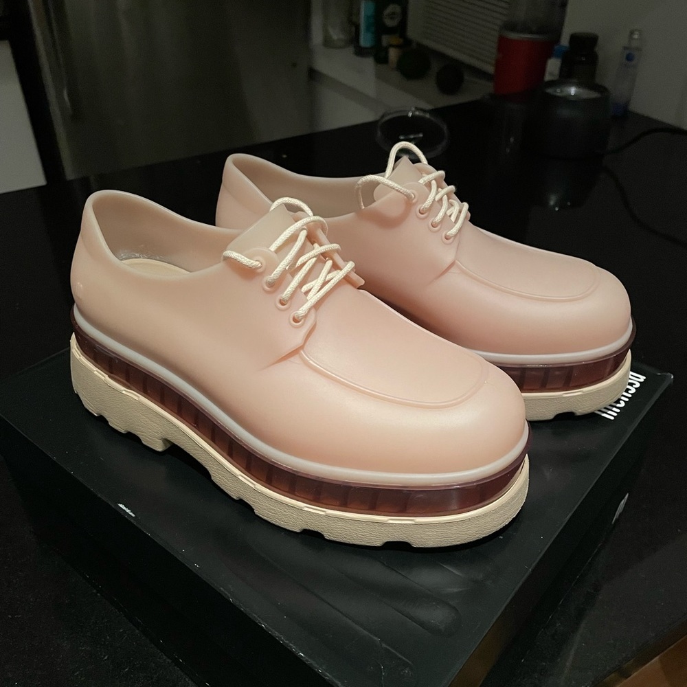 Melissa Brand Platform lace up loafers